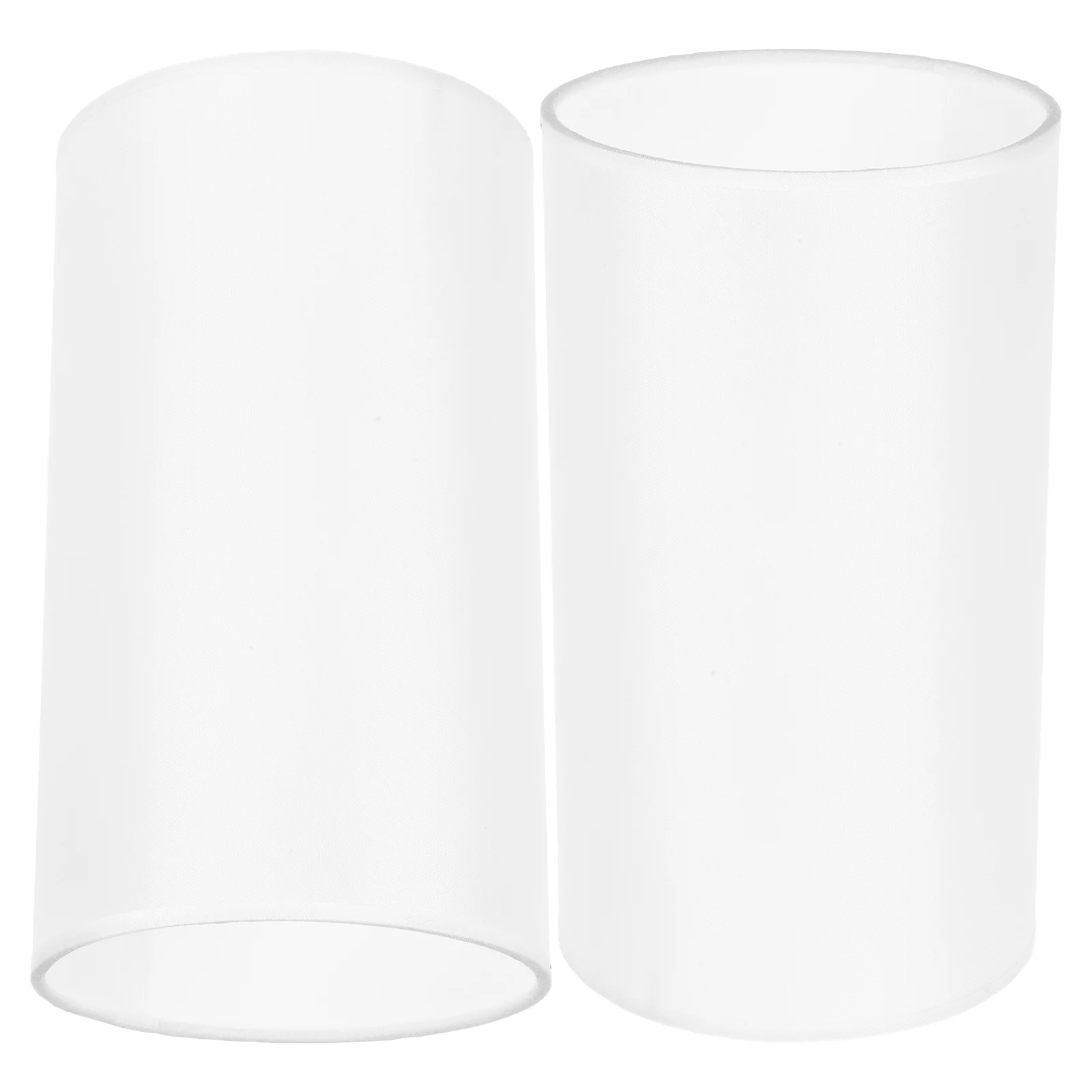 

Drum Lamp Shade Beige Linen Cylinder Lamp Shade Replacement Light Cover Table Pendant Lamp