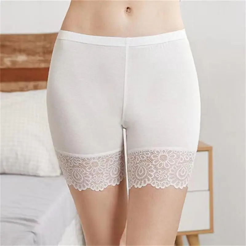Safety shorts workout shorts safety pants Lace Safety Pants Under Skirt