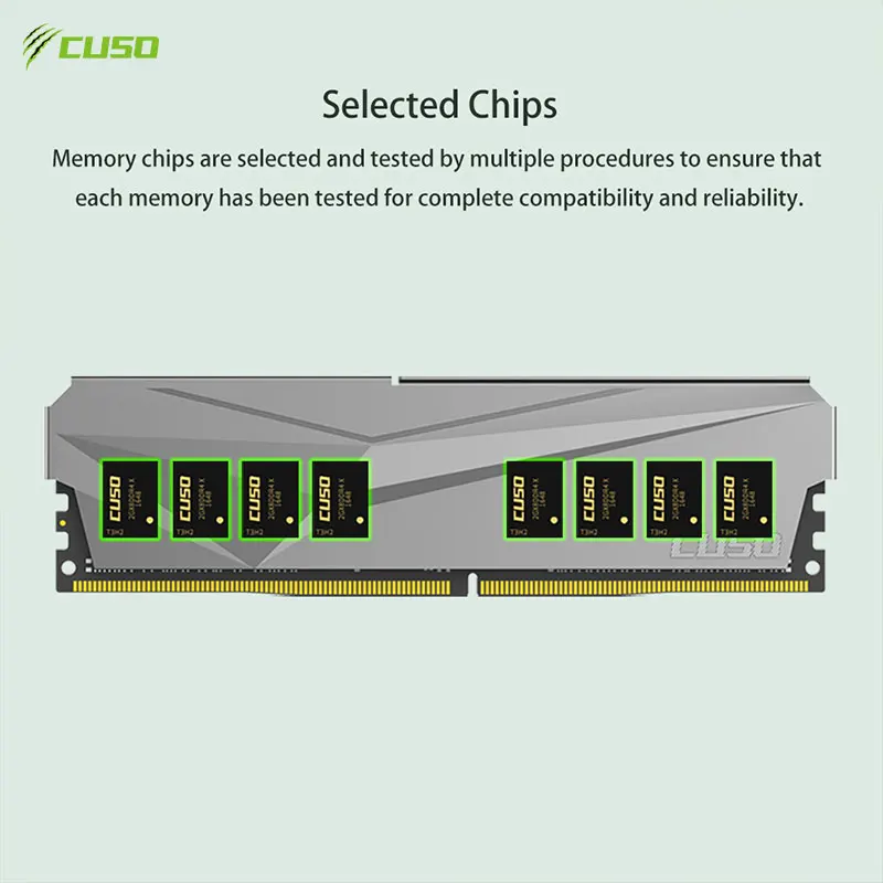 Desktop ram memory CUSO ddr4 3200mhz 8GB 16GB 2666MHz 3000MHz mem&oacute;ria ddr4 3200mhz Gaming Memory Desktop