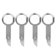 

4Pcs Car Radio Removal Key Pin Tool Head Unit Audio Tool for Auto Keys Useful Practical Extraction Tools Car Styling Accessories