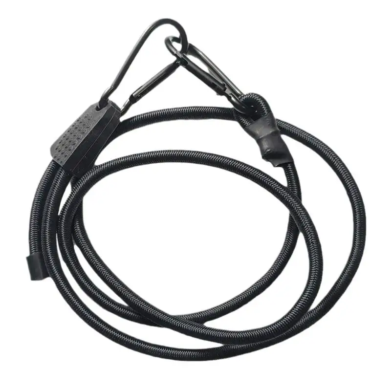 motorcycle Bungee Cords Truck Lashing Cords UV-Resistant Elastic Straps with Clips Outdoor Luggage Rope Carabiner Bungee Cord