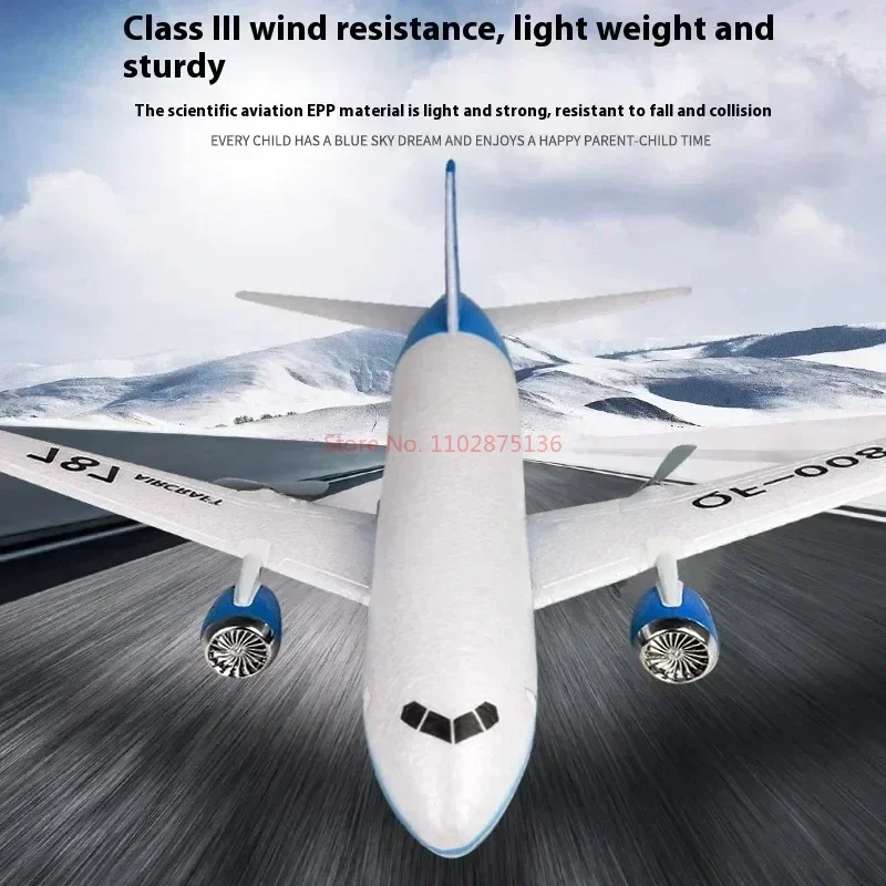 RC Boeing 787 Glider Qf008 2.4G Electric Remote Control Plane Three-Channel Fixed Wing Aircraft Passenger Jet Model Toy Kid Gift 3