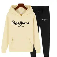 Ensemble de sport deux pièces pour femmes, sweat à capuche et pantalon, tendance automne femme 3
