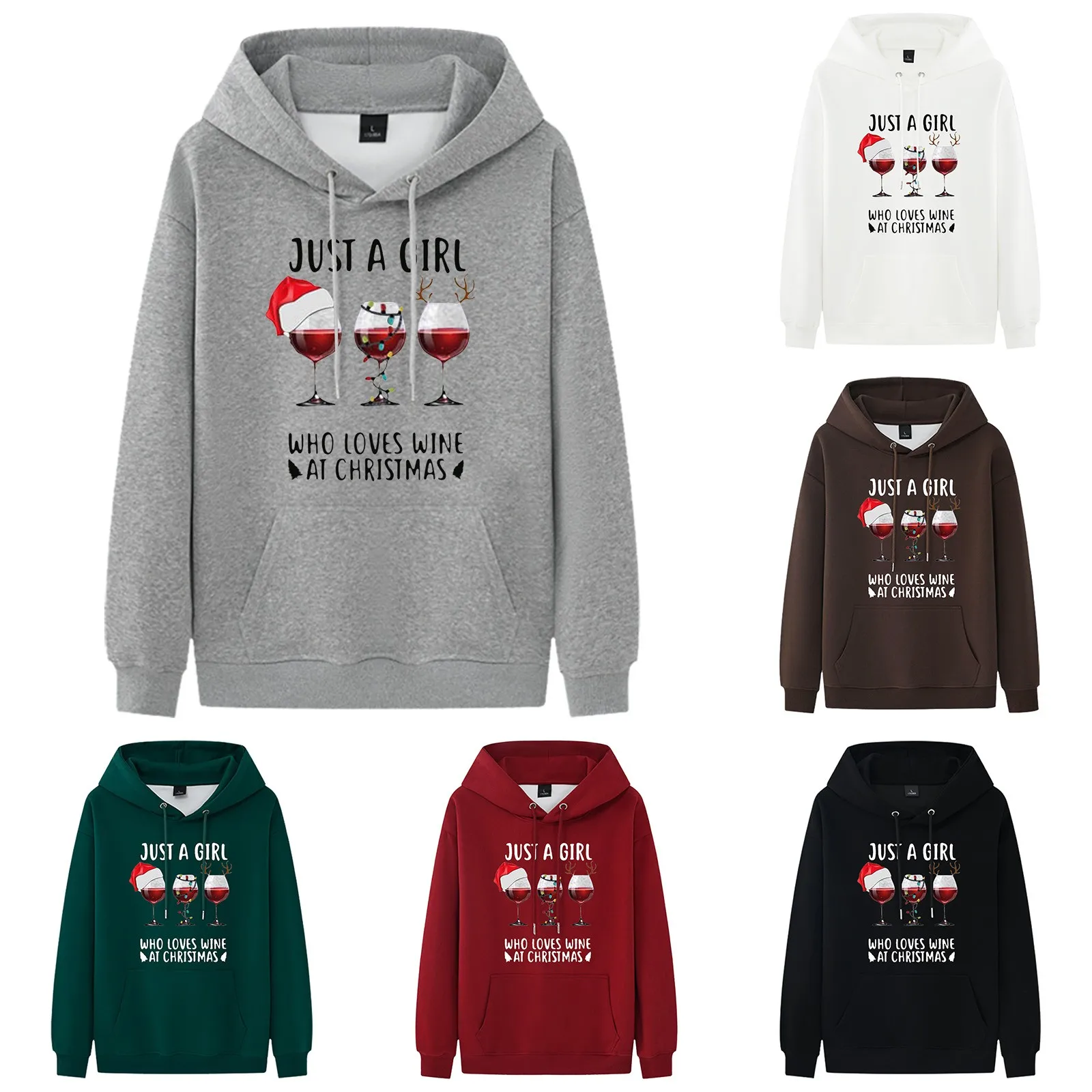 

Male Letter Printed Spring And Autumn Long Sleeve Top Loose Sports Sweater Hoodie Christmas Oversize Hoodie Korean style