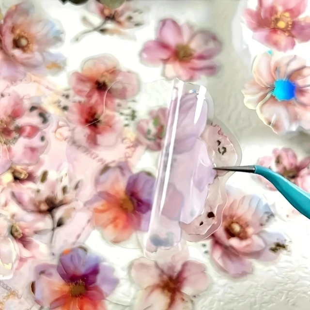 Vintage Flower Stickers 4