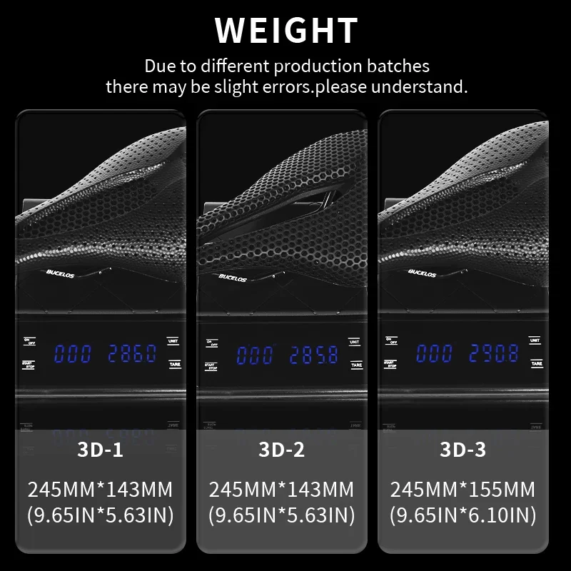 3D Printed Road Bike Saddle CARBON/Nylon Ultralight MTB Short Nose Seat Hollow P