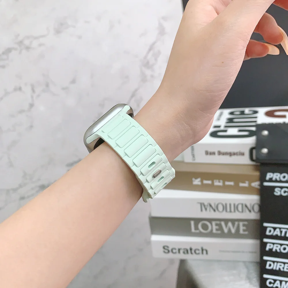 Premium Silicone Business Sports Watch Replacement Band