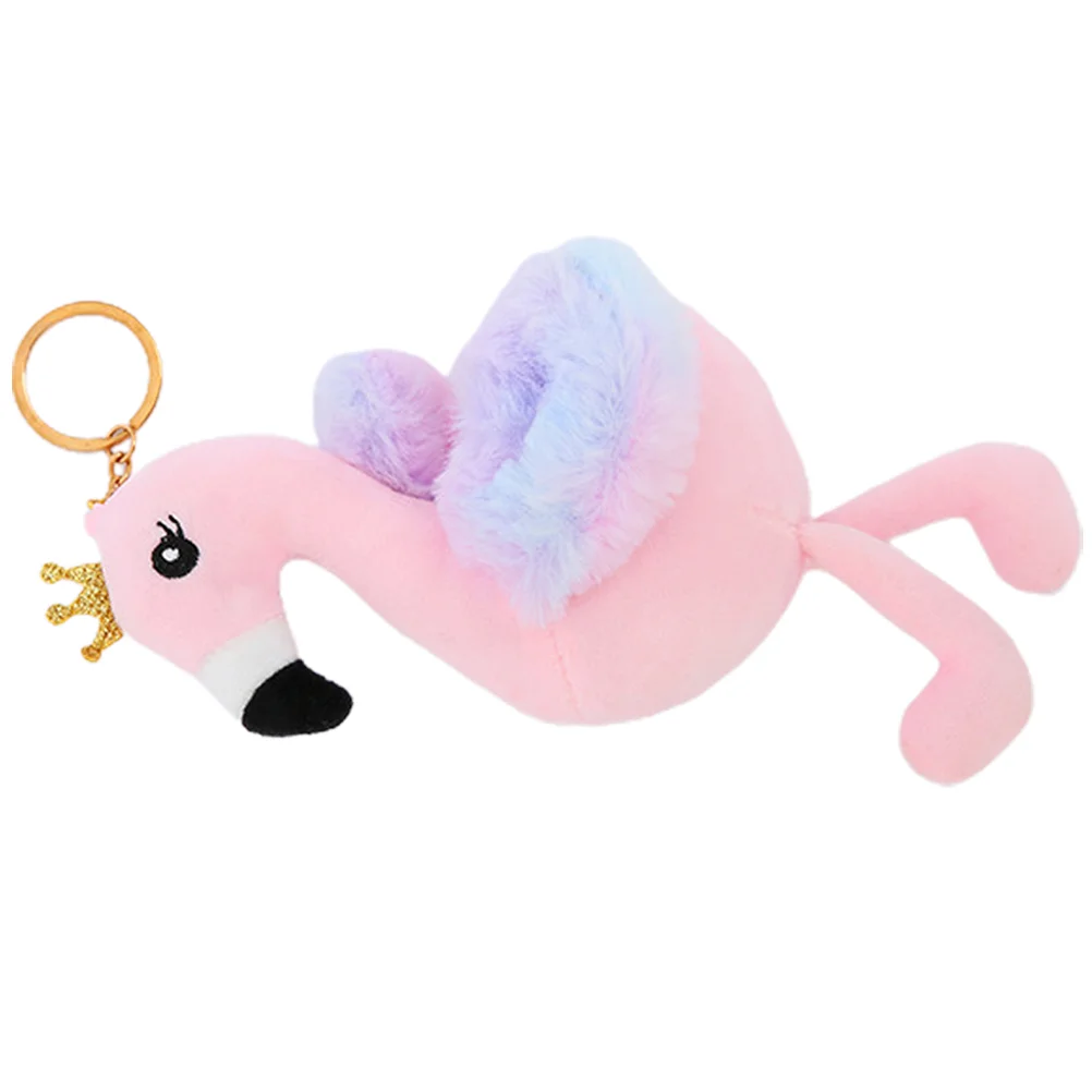 

Рождественские подарки, подвески с фламинго, украшения для рождества, очаровательные металлические декоративные брелки в виде животных