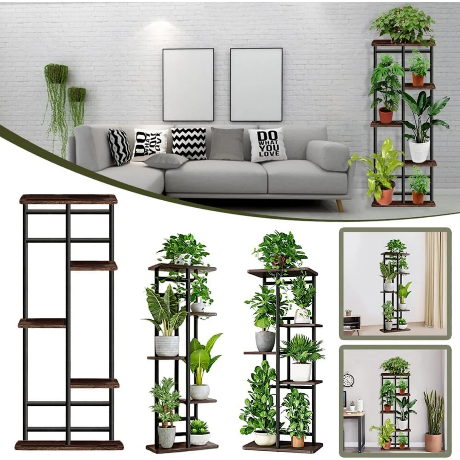 Plant Stand with Grow Lights 3