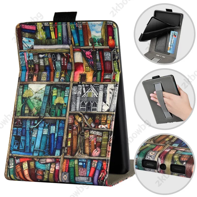 Smart Cover with Hand Belt Strap