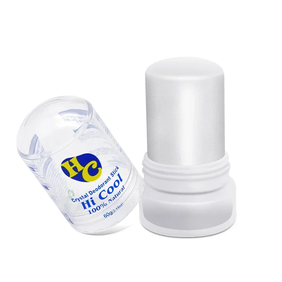 60g Crystal Alum Stick Body Underarm Odor Remover for Men and Women For Deodorizing Stick Deodorant Stick