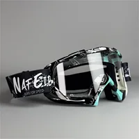 Nouveau 2024 lunettes de Moto lunettes de Motocross casque MX Moto Dirt Bike ATV Ski Sports de plein air verre Scooter Googles masque cyclisme 1