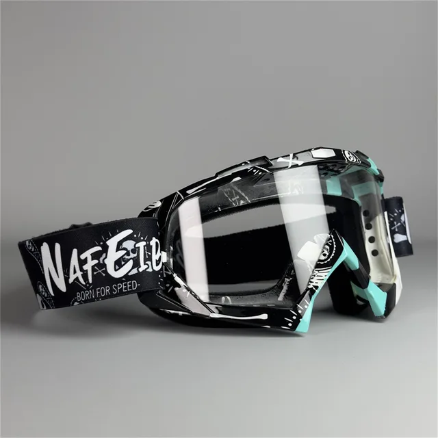 Nouveau 2024 lunettes de Moto lunettes de Motocross casque MX Moto Dirt Bike ATV Ski Sports de plein air verre Scooter Googles masque cyclisme 1