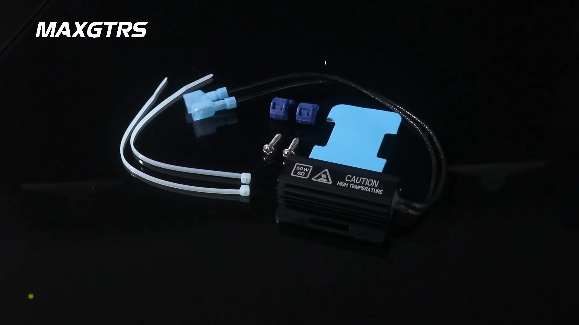 2 Pièces 50W 6Ohm Led Résistance De Charge Fix Rapide Hyper Flasher
