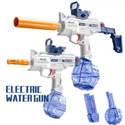 Summer Toys Desert Eagle Water Gun Full Automatic Electric Shooting Water Gun Toy Children Outdoor Beach Fight Toys For Boy Gift