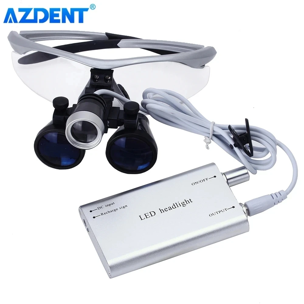 AZDENT 3.5X Magnification Binocular Dental Loupe Surgery Surgical