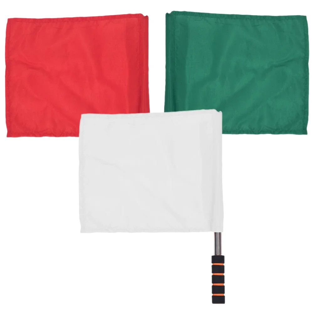 

Warning Signal Flags Traffic Safety Signal Flags Handheld Signal Flags Match Conducting Flag Race Signal Flags