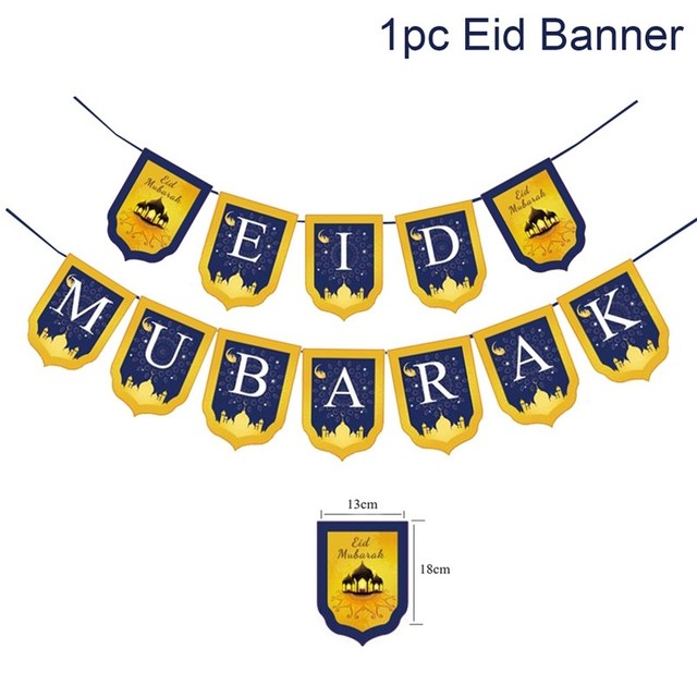 Background Eid Mubarak Ramadan Kareem Backdrop Islam Muslim Party Supplies Ramadan Decoration For Home Eid Al-fitr Gifts