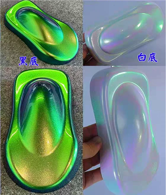 오로라 슈퍼 시프팅 카멜레온 피그먼트 파우더, 하이퍼시프트, 크로마플레어, 컬러시프트 자동차 도료 피그먼트 파우더