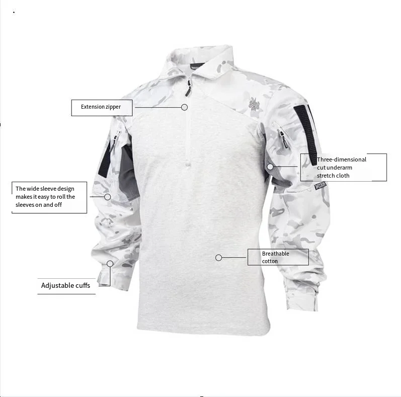 Outdoor Sports G3 Snow Camouflage Training Jacket Long Pants tactical suit combat uniform