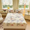 New Cartoon Bed Hat for 2025 Cotton Aloe Cotton Single Bedspread 360 Degree Wrap with Elastic Mattress Cover 90x200 150x200 4