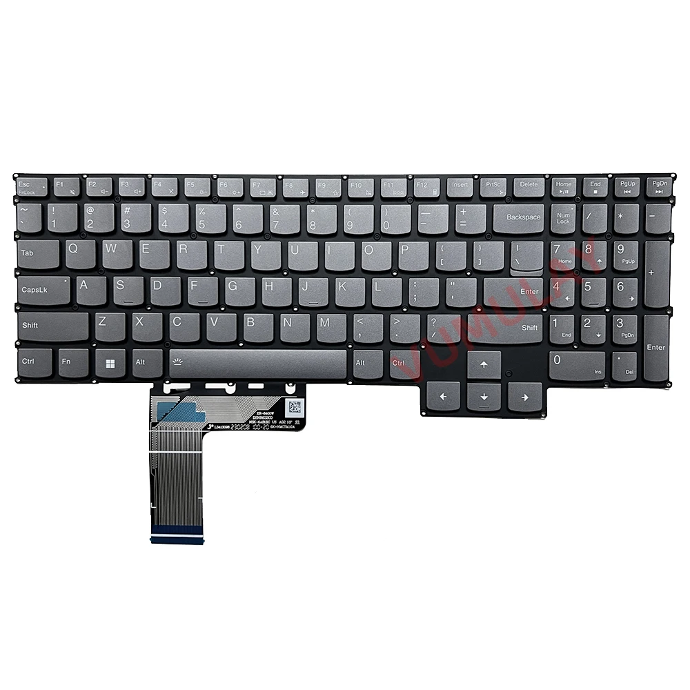 US RGB Backlit Keyboard for Lenovo Legion LOQ 15APH8 15IRH8 G5000 APH8 Y7000P 2023 SN21K98565 NSK-6AB4BC PH5CYXRGBG-3T