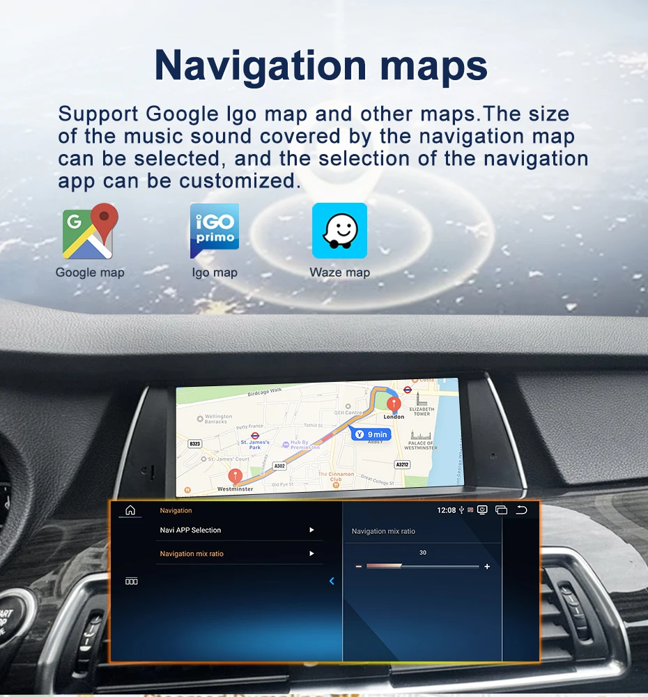 STWE New Qualcomm Snapdragon 680 6225 Wireless CarPlay Android AUTO 10.25inch Sc