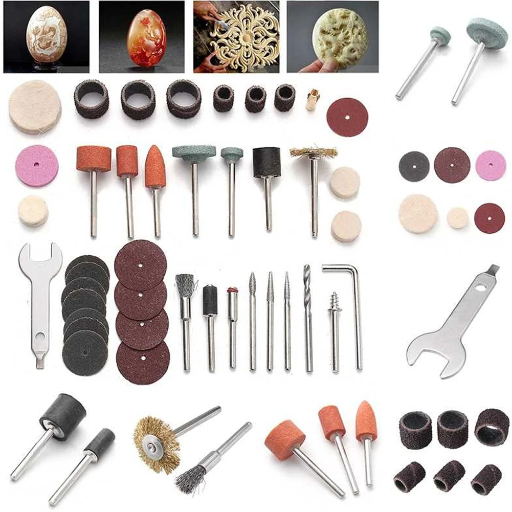 

SALE 40pcs Mini Electric Drill Multi Rotary Tool Accessories Set Grinding Polishing Rotating Polishing Kits For Dremel Accessory