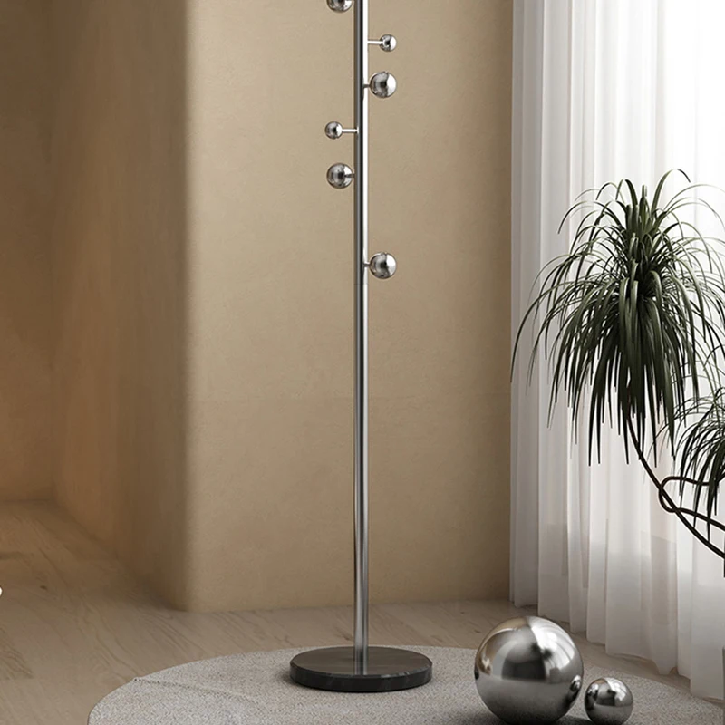 

Minimalist Boutique Clothes Rack Metal Balcony Entrance Designer Modern Clothes Rack Nordic Armario Metalico Hall Furniture