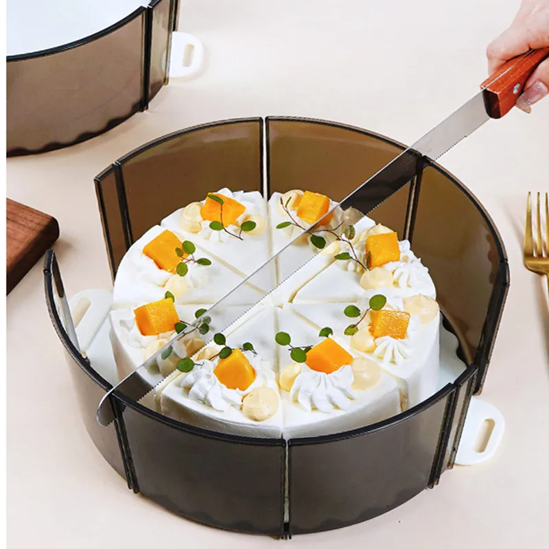 Cake Cutter Specialized Uniform Division Mold Slicer Mousse Pastry Cutter Baking Kitchen Layering Tool