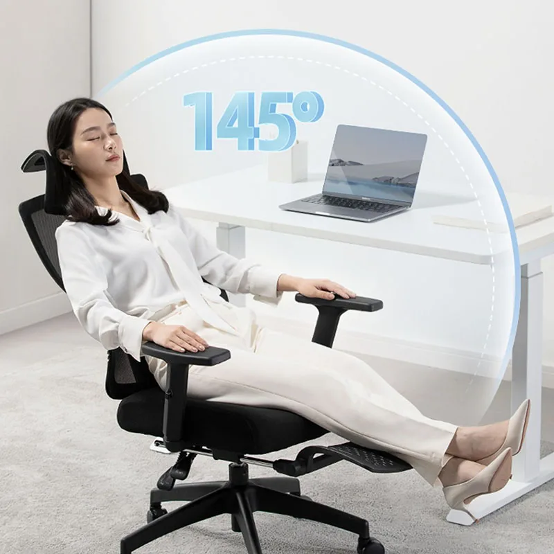 Swivel Ergonomic Office Chair Floor Designer Rolling Study Modern Gaming Chair Comfort Sillas Con Ruedas Postmodern Furniture