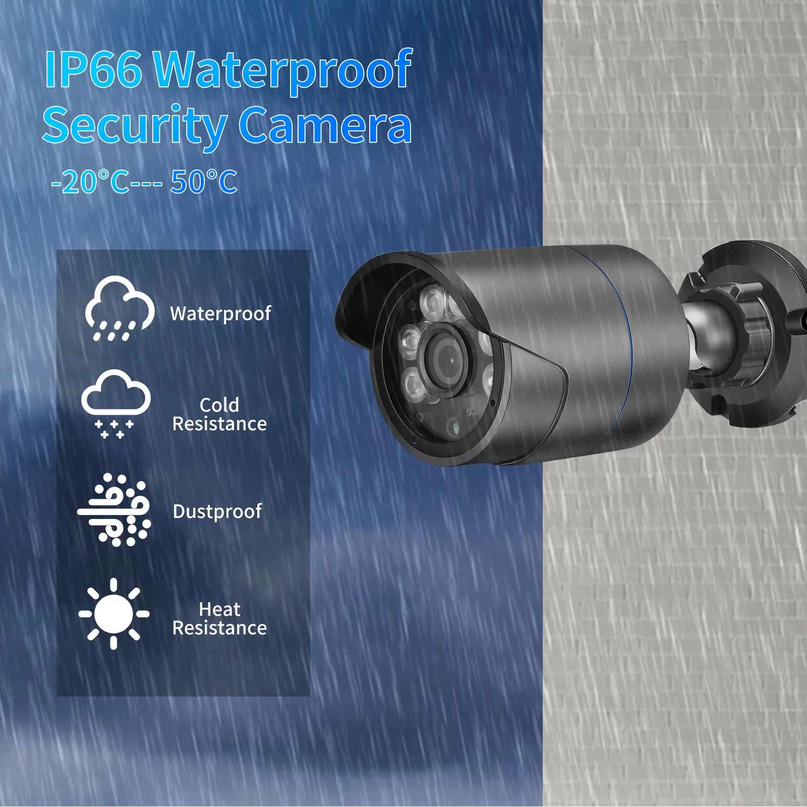 Gadinan 5MP 1080P AHD CCTV Camera High Resolution Video Surveillance Metal Outdoor Street Optioanl BNC Bullet Home Security Came 6