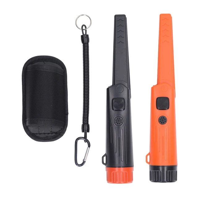 Handheld Pin Pointer Wand Metal Detector Pinpointer Portable Waterproof  with LED Light for Professionals for Treasure Hunting
