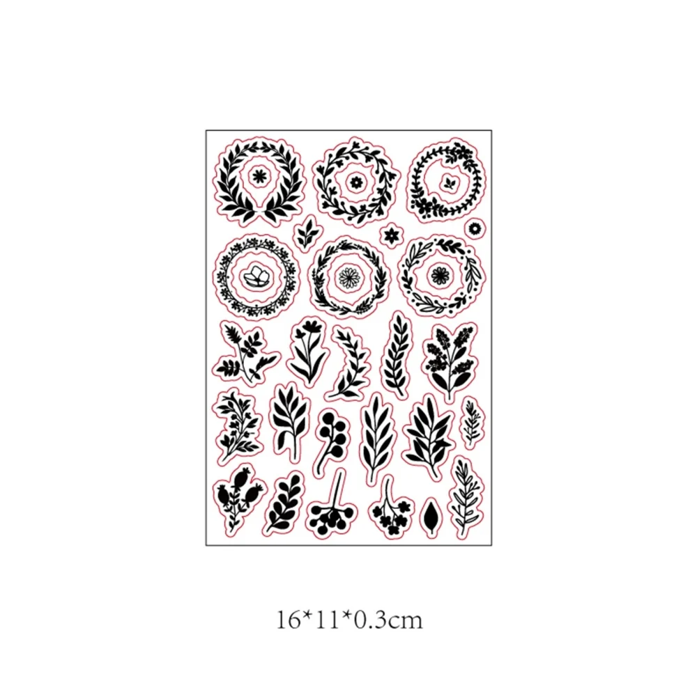 Timbri Trasparenti In Silicone E Fustelle - Tema Infermiera Con Cervo E Frasi 'Get Well Soon' Per Scrapbooking