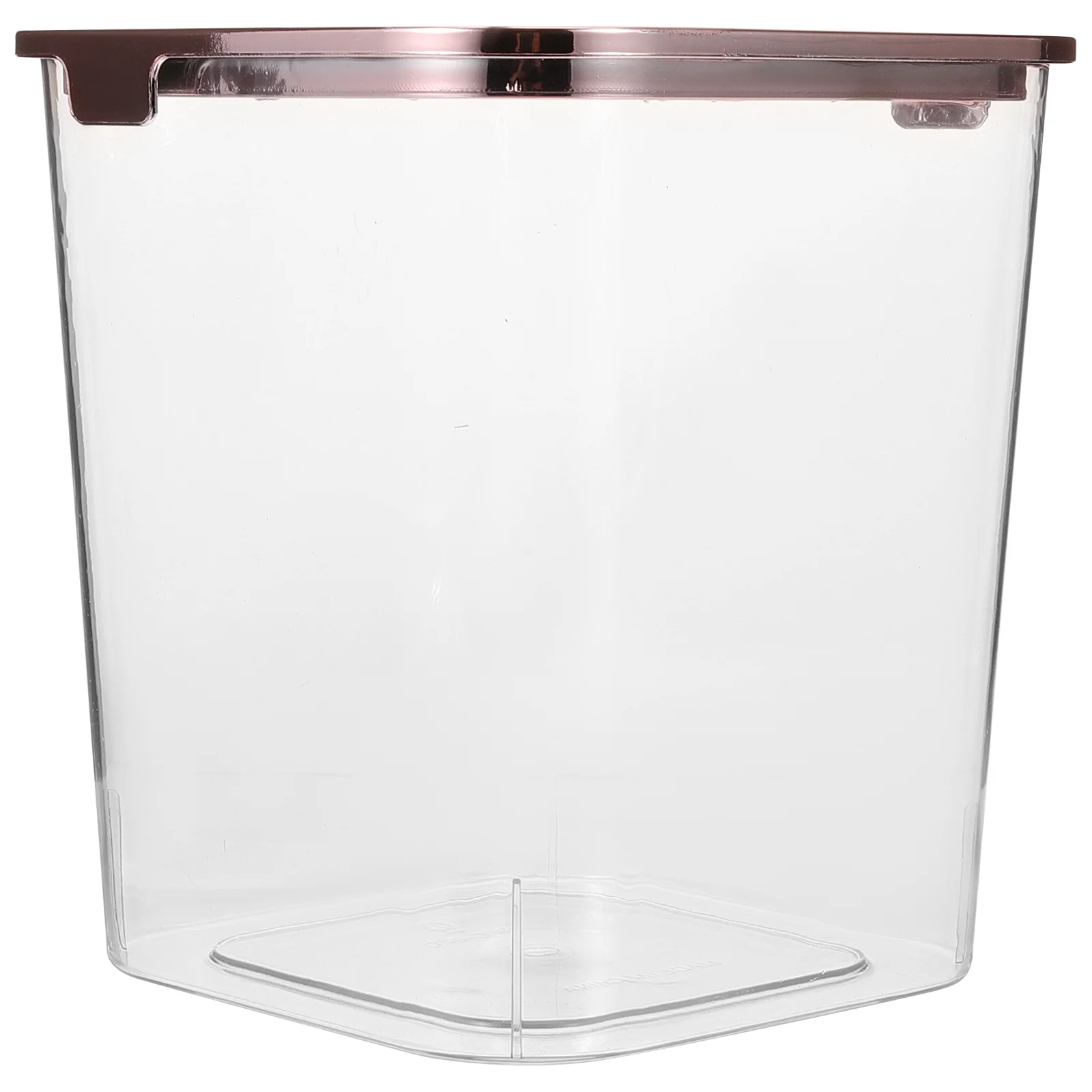 

Clear Trash Can Square Wastebasket Large Garbage Bin Transparent Rubbish Can Wastepaper Container Bin Bedroom Bathroom Home