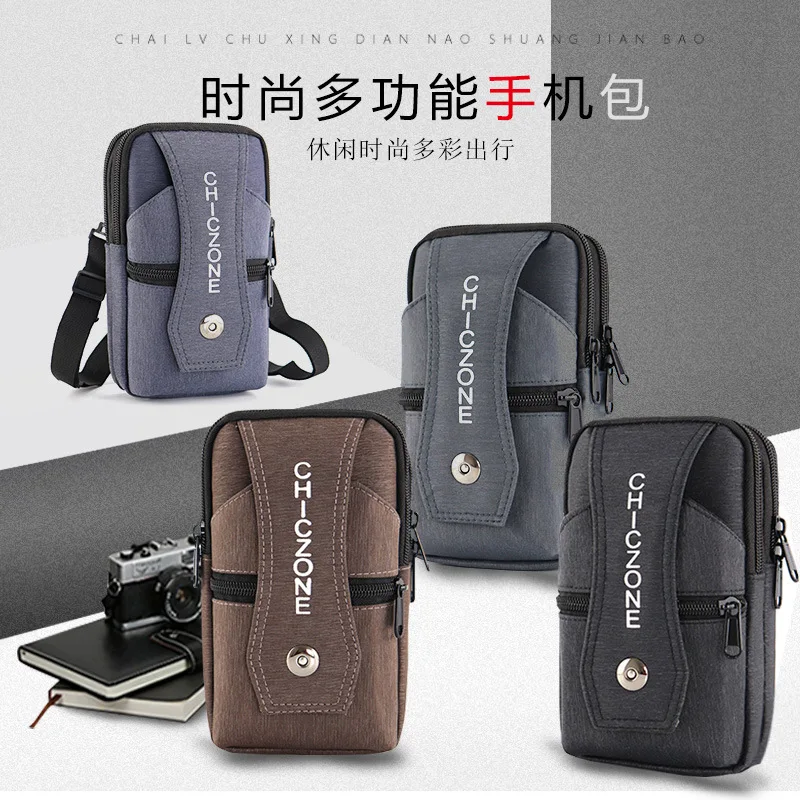 Waterproof Women Waist Bag Purse Single/double Layer Outdoor Tactical Waist Fanny Pack with Belt Men Phone Pouch Unisex Purses 5