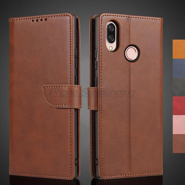 Huawei P20 Lite Case Leather Flip Case For Funda Huawei P20 lite Phone Case  Etui Huawei P20 Pro P 20 Cover Magnetic Wallet Cover