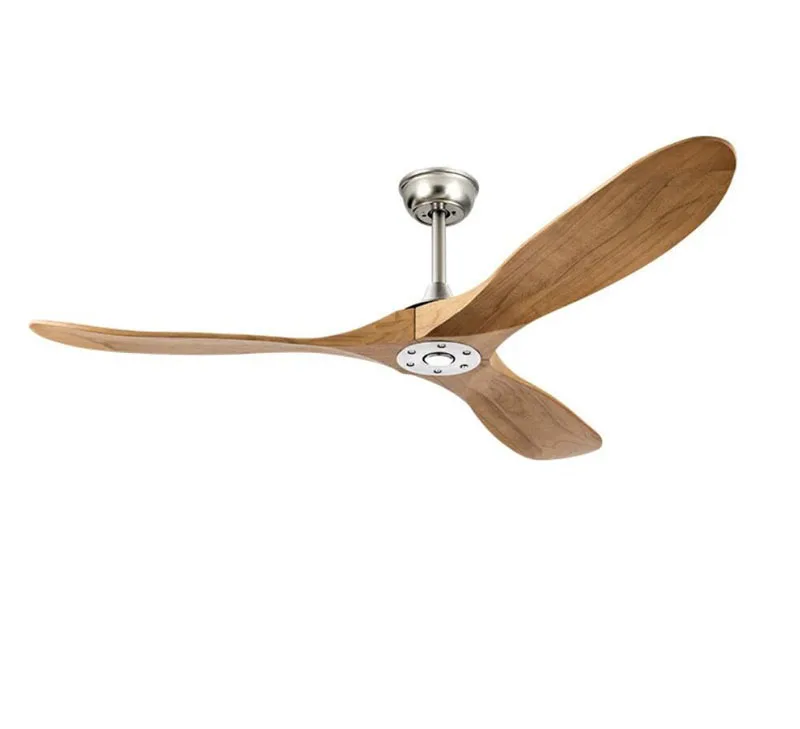 Description Picture 2 of itemLuxury Natural Wooden Ceiling Fan Home Decorative Pendant Fan With Lamp Reversible Motor Suitable for Summer and Winter