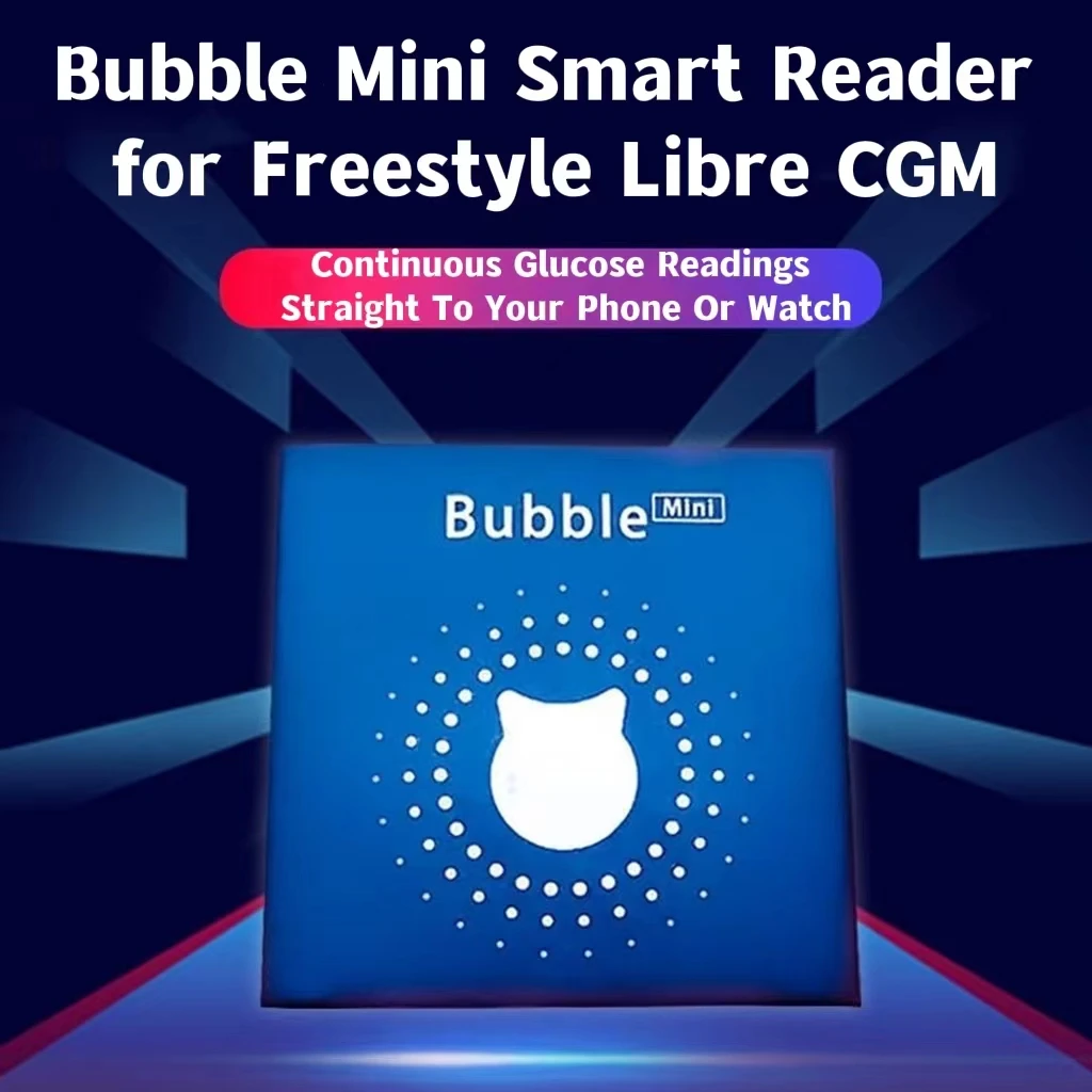 Bubble Mini Smart Reader Per Freestyle Libre Cgm Lettura Continua Del Glucosio Dritto Al Tuo Telefono O Orologio