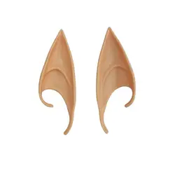 Halloween Vampire Fangs & Elf Ears Cosplay Accessories - Horror & Werewolf Role Play Dress - Up Props (Elf ears)