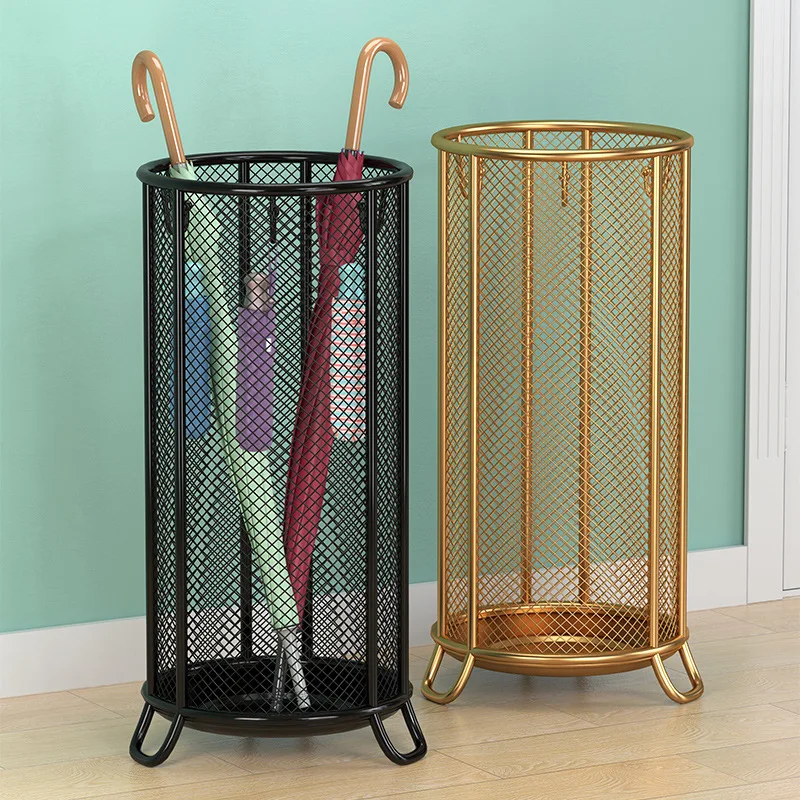 Iron Art Umbrella Storage Holder Umbrella Organizer Rack Stand Stand for Apartment Entryway garage