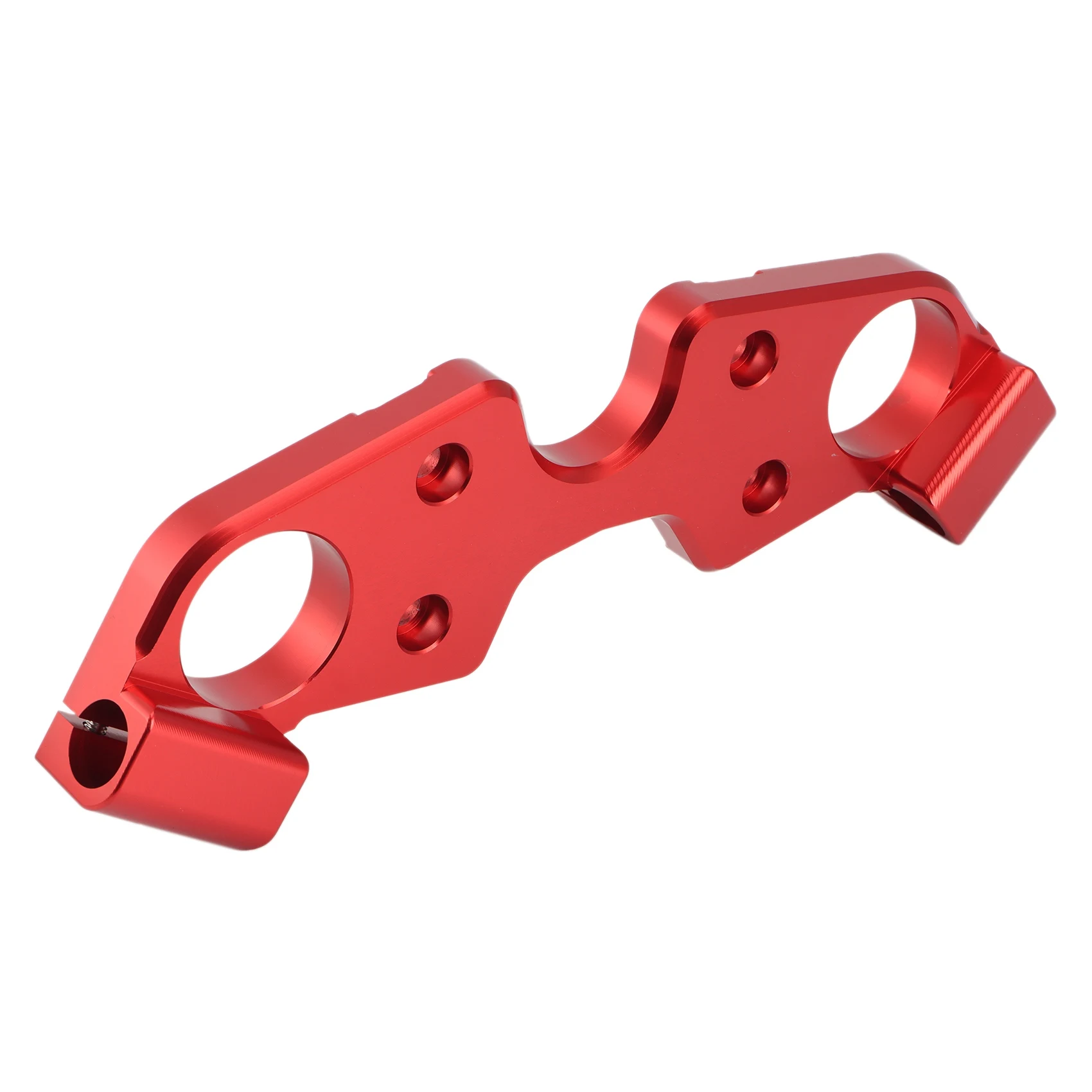 

Front Top Fork Upper Clamp Handlebar Holder Bracket for GSX1300R 2008-2020(Red)
