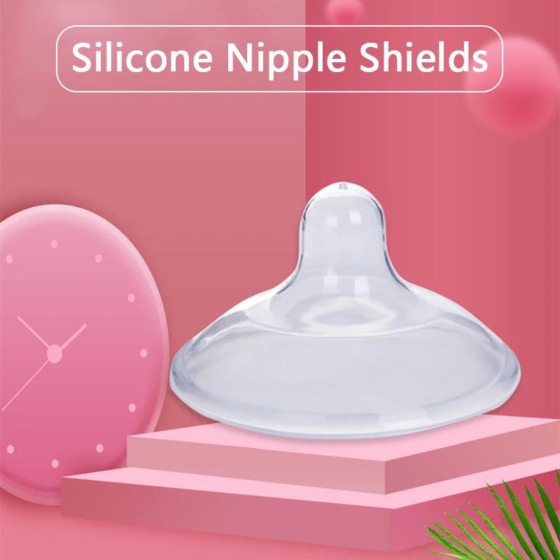 2Pcs Silicone Nipple Protectors Anti-Bite BPA Free Mother Breastfeeding Nursing Nipple Shield Protective Cover Breast Shields