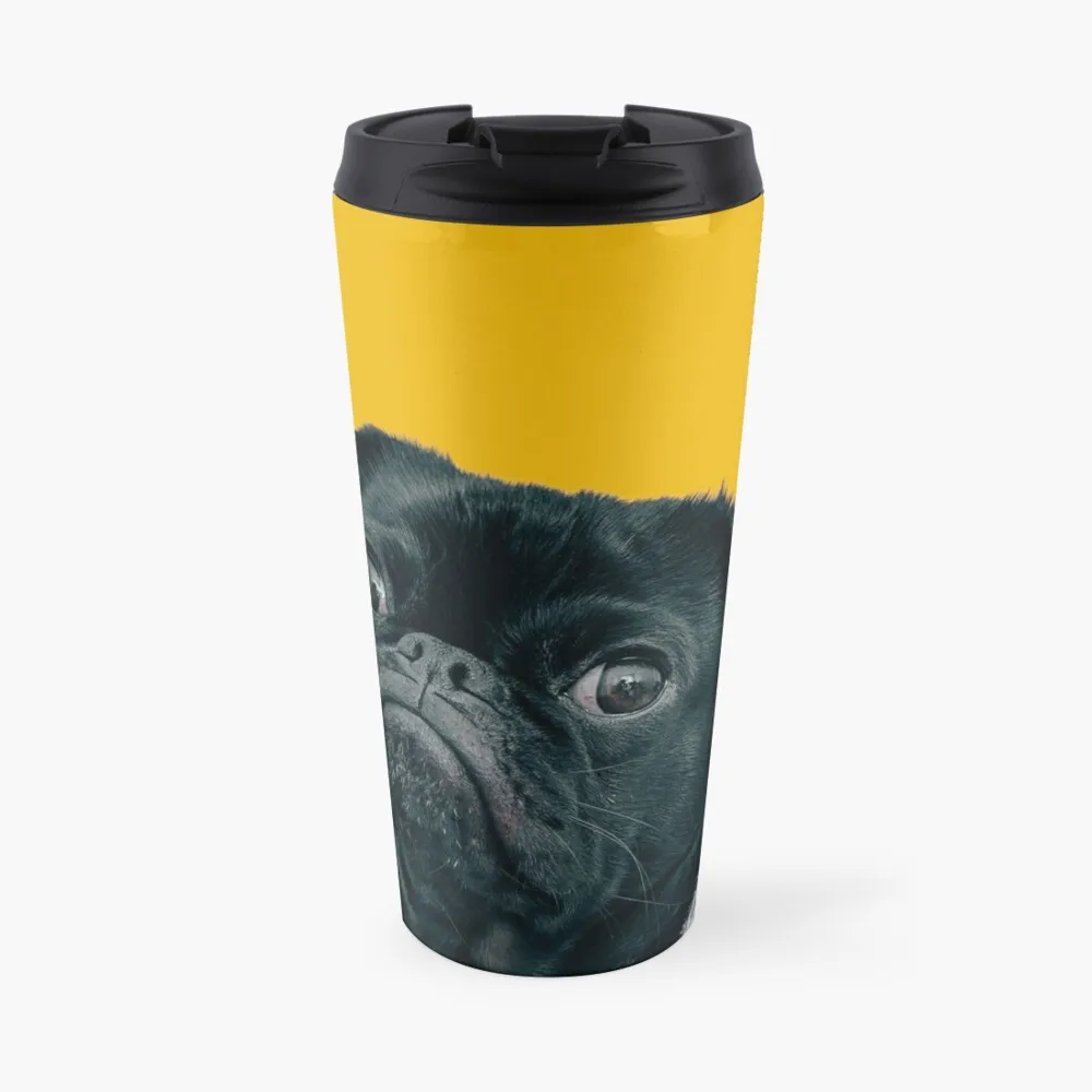 

Black Pug Travel Coffee Mug Beautiful Tea Cups Cups Coffee