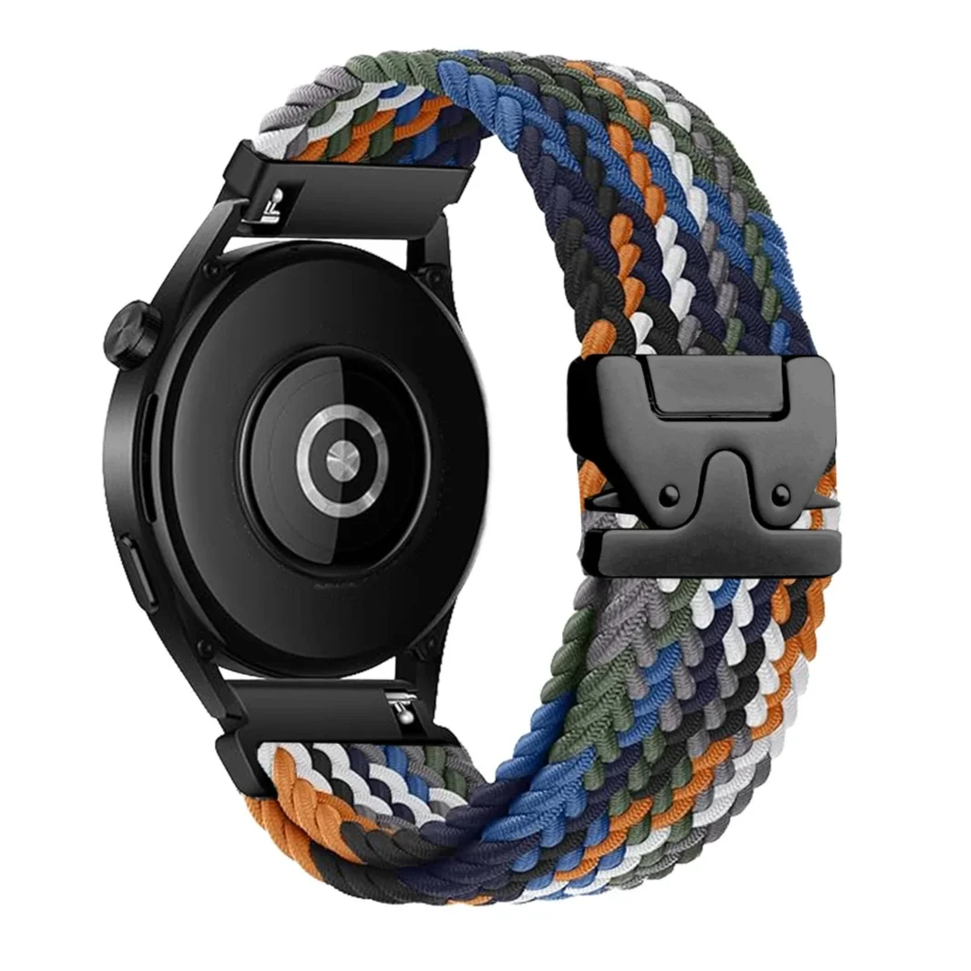 Versatile Parachute Nylon Watch Strap - 20mm/22mm Adjustable Band for Sports and Casual Wear