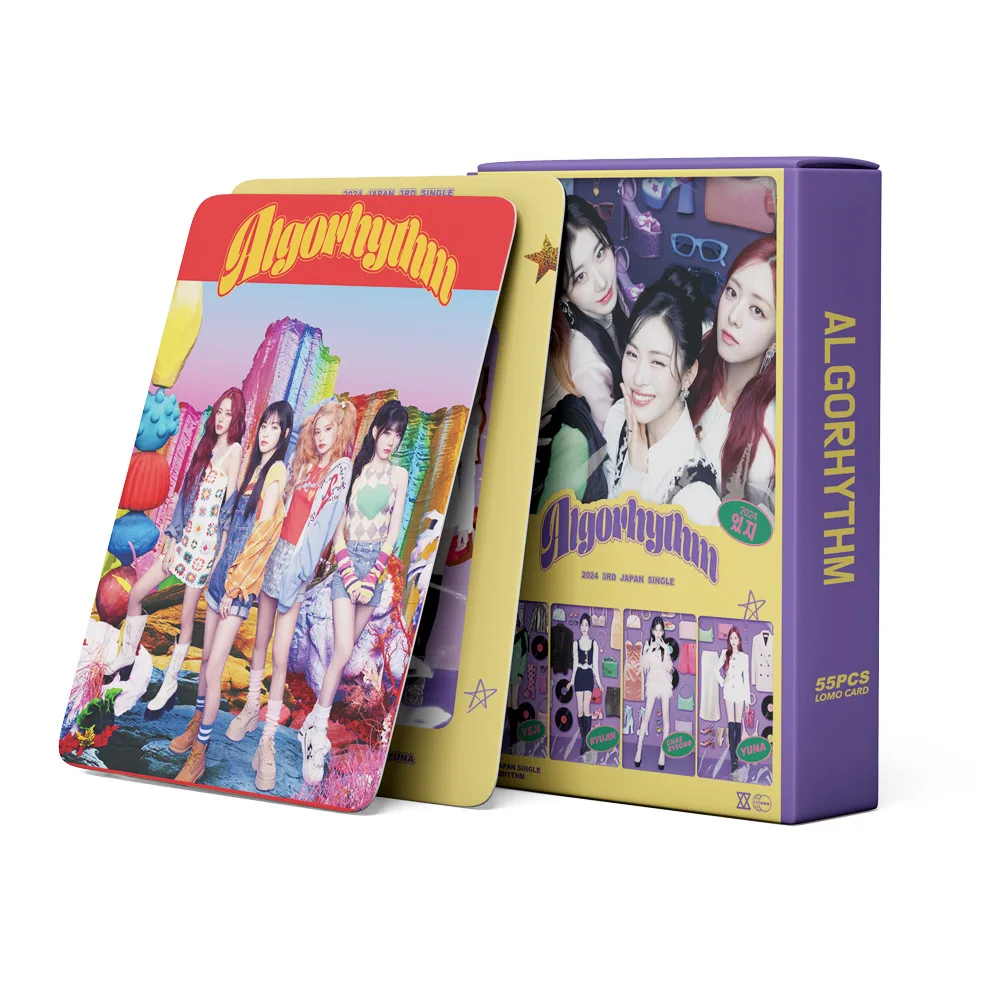 

55 шт./набор, альбом для фотографий «Kpop Idol Girl ITZY»