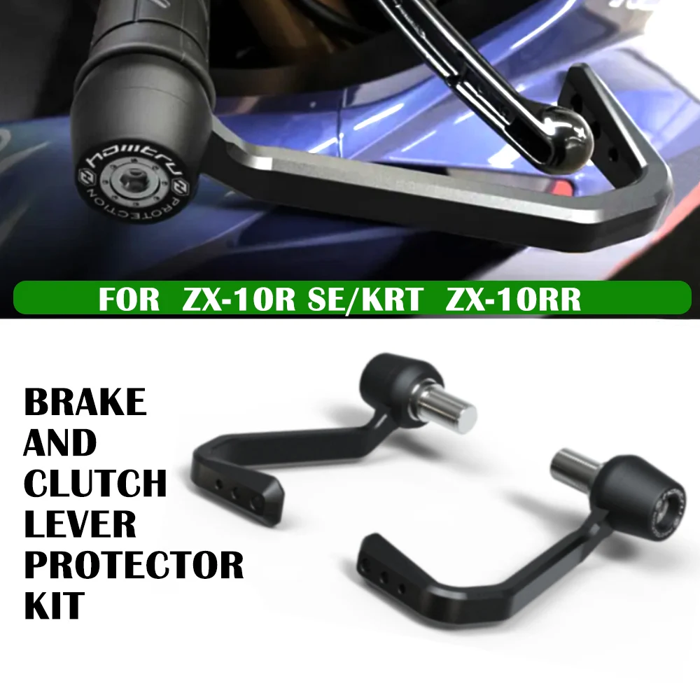 

ZX 10R 10RR Motorcycle Hand Guard Handlebar For Kawasaki Ninja ZX10R SE/KRT ZX-10RR Handel Bar Ends Brake Protector Clutch Lever