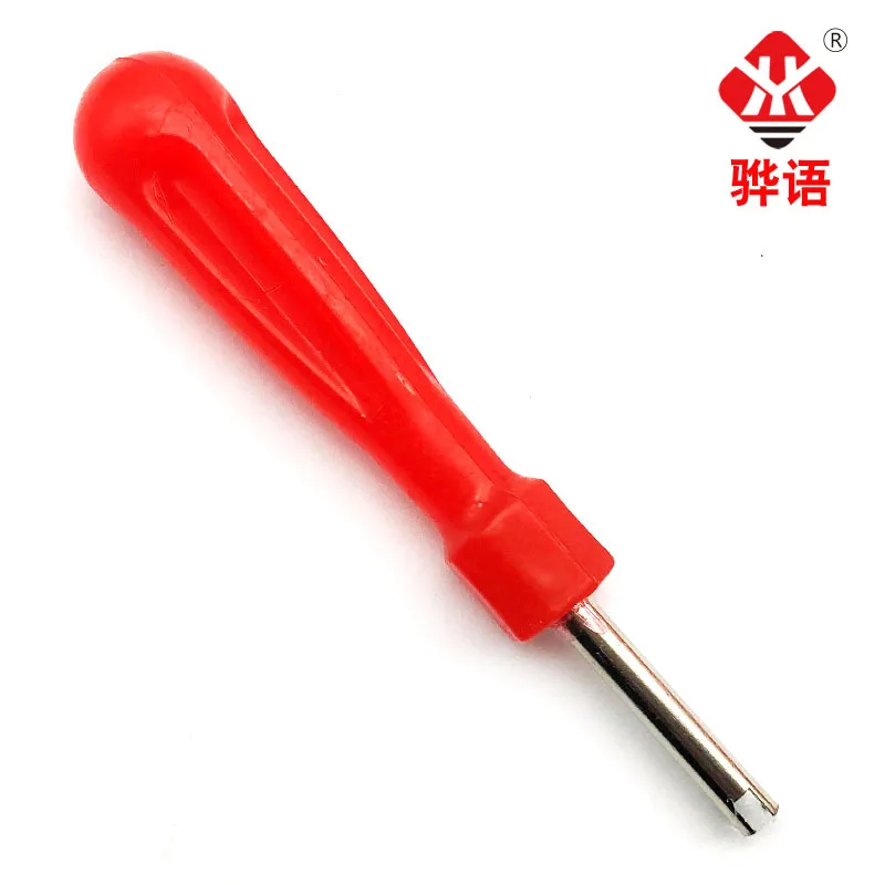 Auto Car Bicycle Slotted Handle Tire Valve Stem Core Remover Screwdriver Tire Repair Install Tool Car-styling Accessories