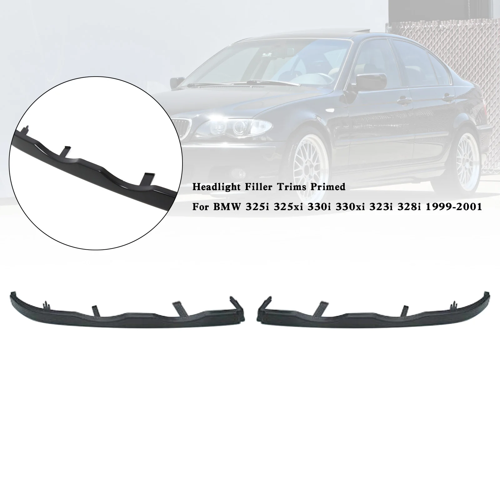

Наполнитель фар Areyourshop для BMW 325i 325xi 330i 330xi 323i 328i 1999-2001