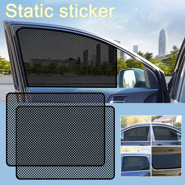 Stay Cool and Protected with the 2 Pack Car Side Window Sun Visor Stickers